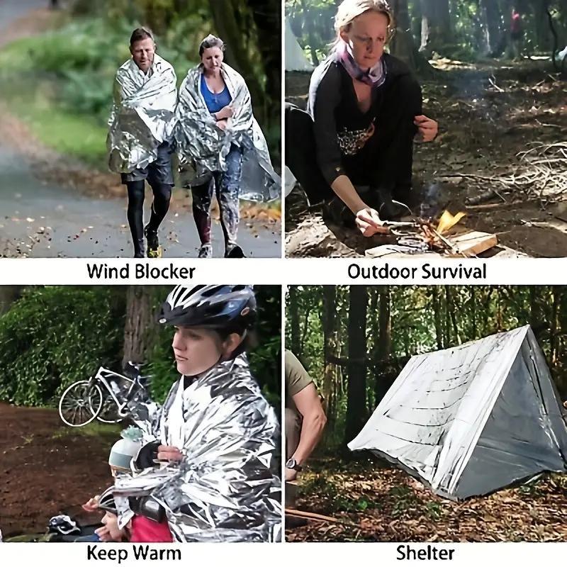 Camping Emergency Blanket 8 Pack