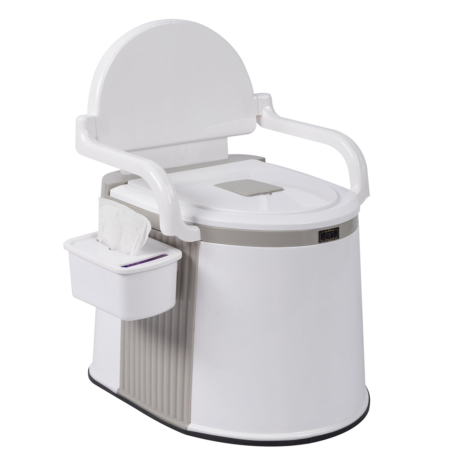 Sturdy Portable Outdoor Toilet With Anti Slip Strip