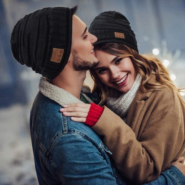 Unisex Bluetooth Beanie With Built In Headphones