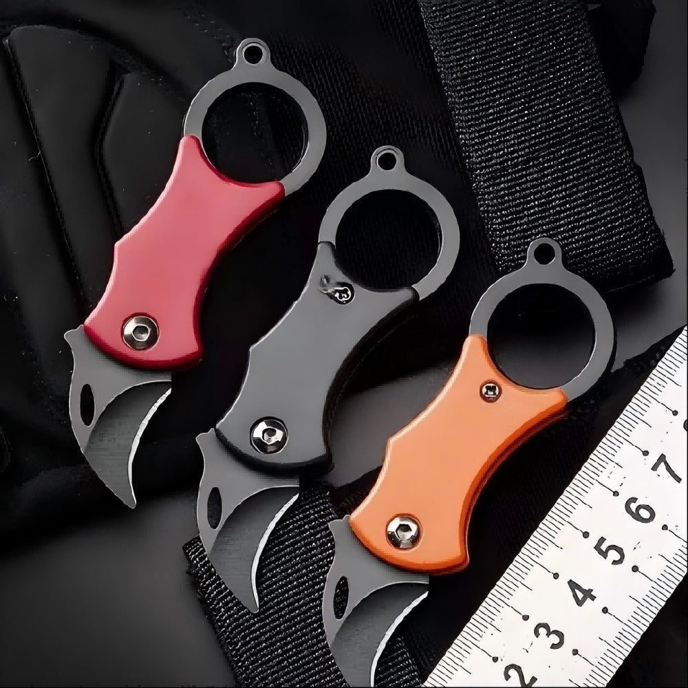 Mini Folding Knife Keychain Durable For Everyday Use