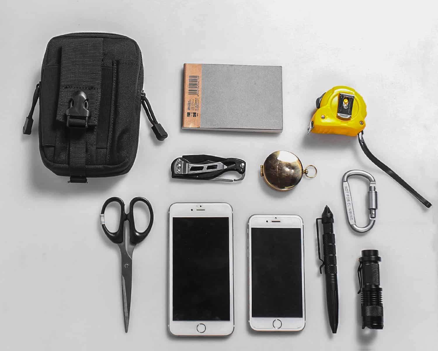 Rugged MOLLE Gadget Pouch Waist Bag