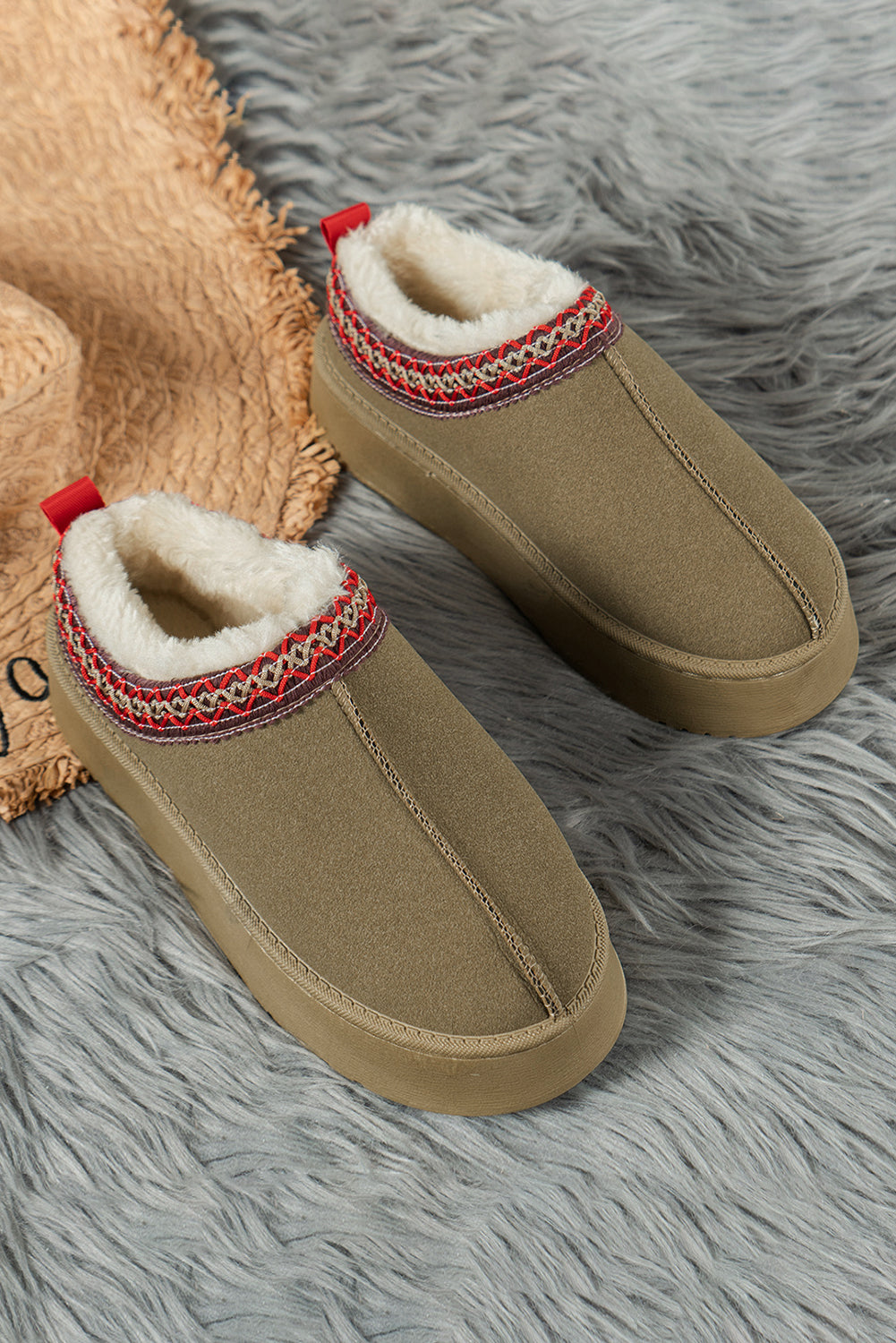 Cozy Snow Boots Plush Lined For Warm Winter Comfort