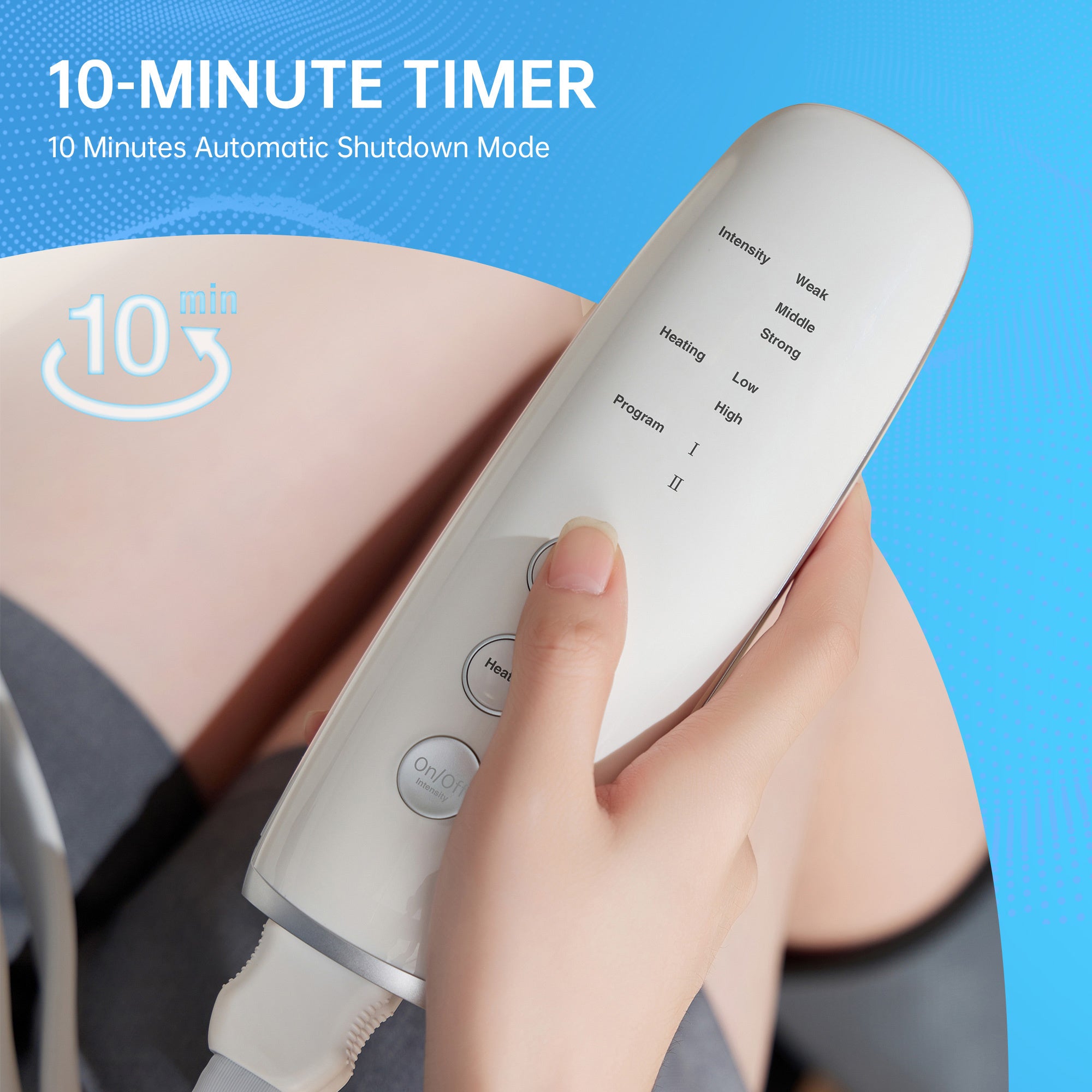 Leg Massage Device 3 Pressure Levels Relieves Fatigue