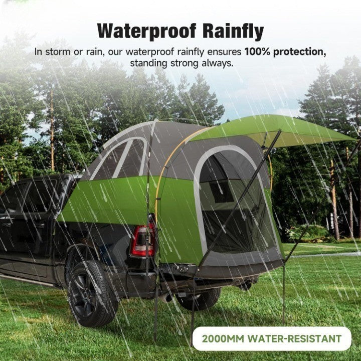Truck Bed Tent with Awning – Fits 5.5-5.8 ft Beds, Sleeps 2, Waterproof