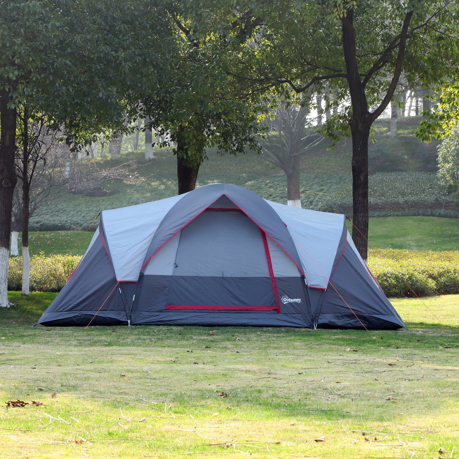 5-6 Person Camping Tent with Fiberglass Frame – Durable, Lightweight, Easy Assembly