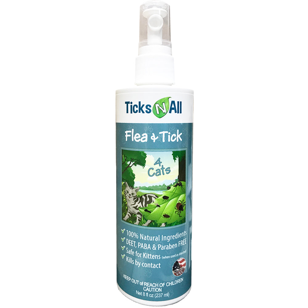 Cat Flea And Tick Spray Safe For Cats & The Environment