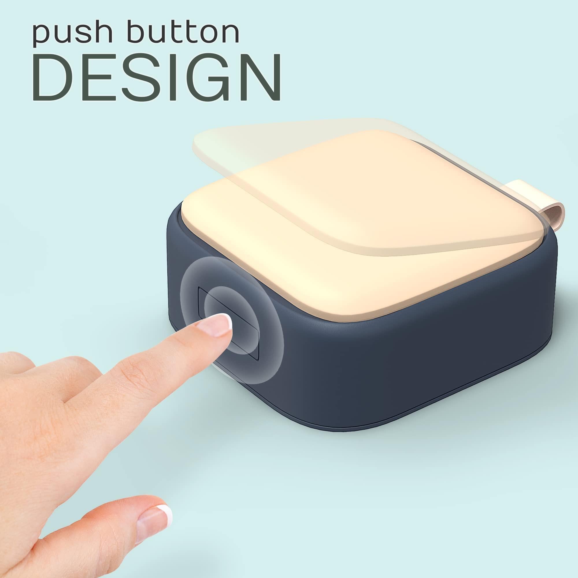 Pill Organizer Travel Case Push Open Convenience