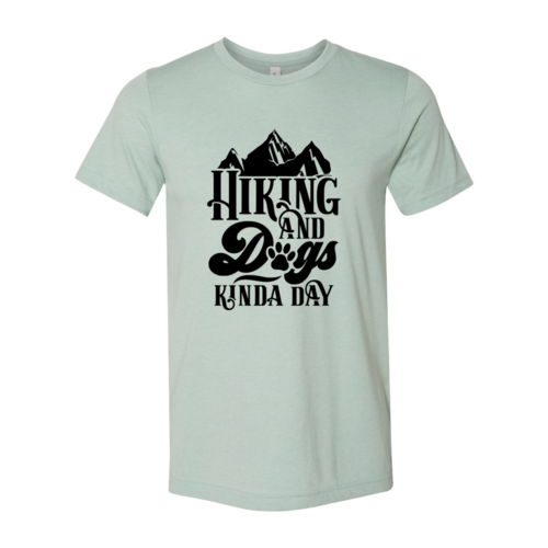 Shirt Ring Spun Cotton Hiking Dogs Day