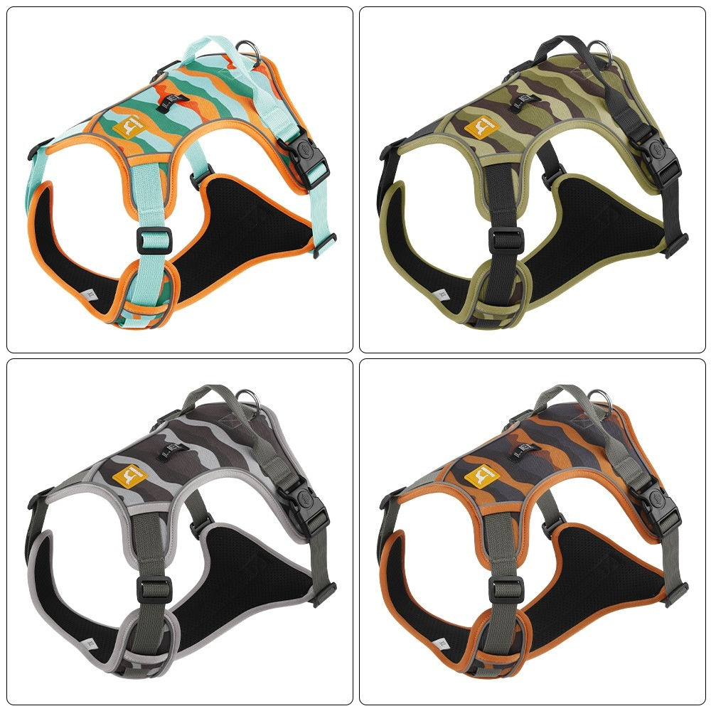 Reflective Dog Chest Back Rope