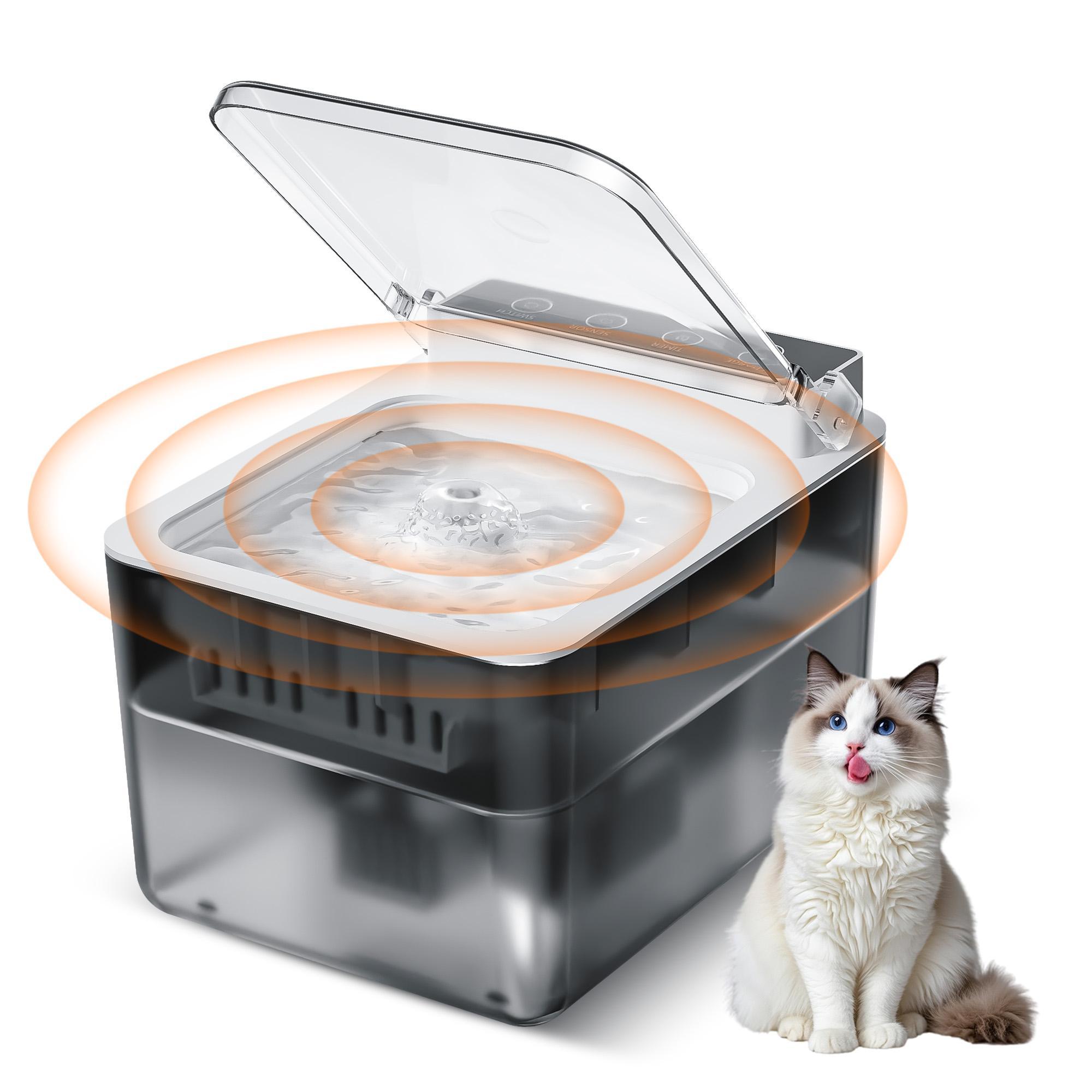 Wireless Cat Waterer Induction Hydration