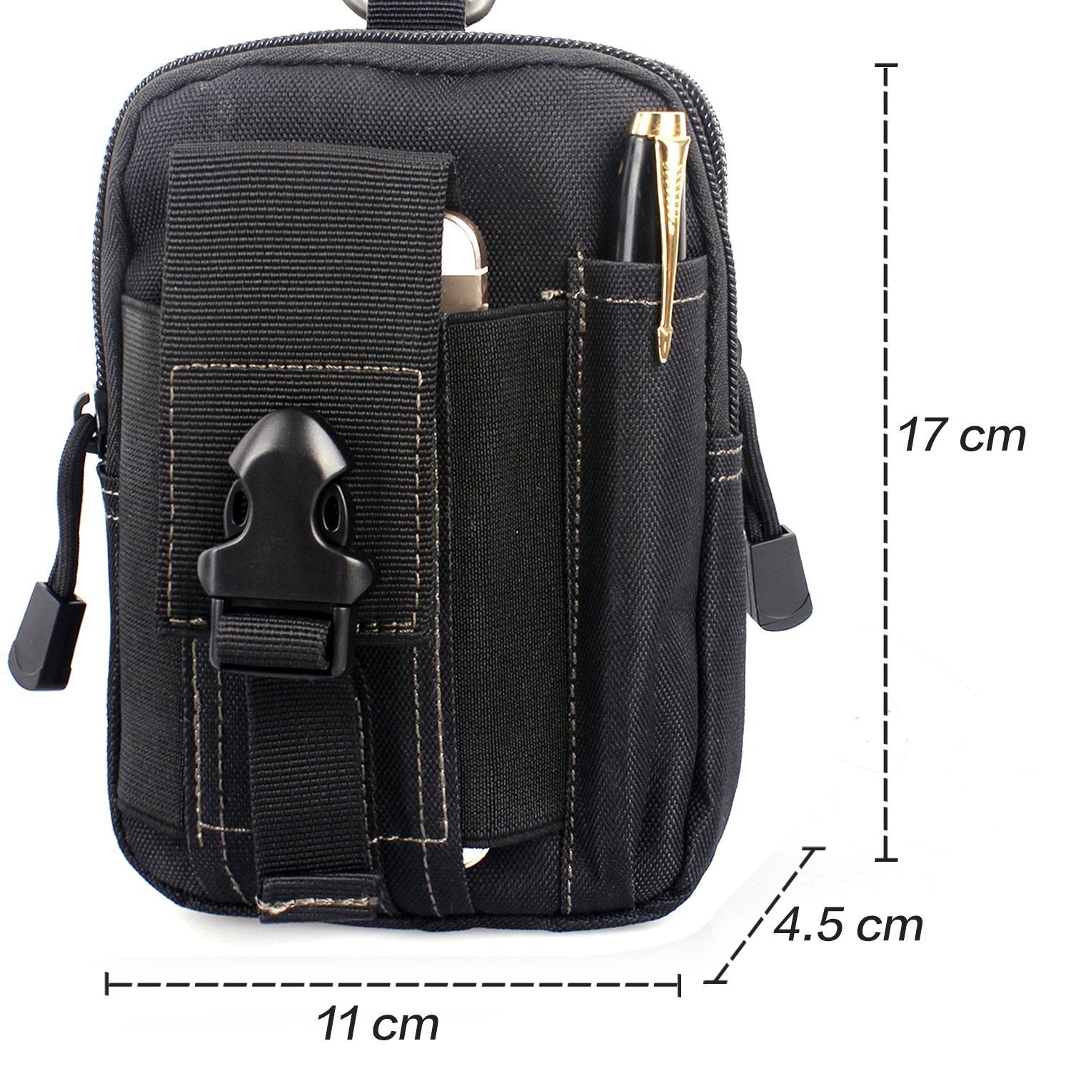 Rugged MOLLE Gadget Pouch Waist Bag