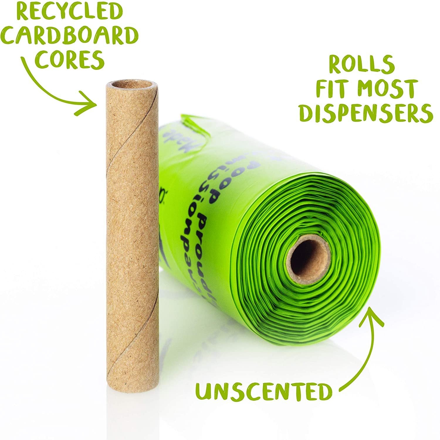 Compostable Dog Waste Bags Plant Based 120 Count