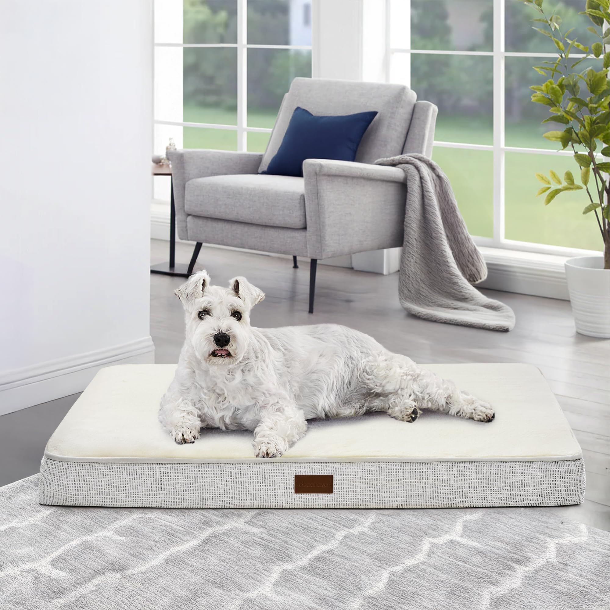 Orthopedic Dog Bed With Washable Cover