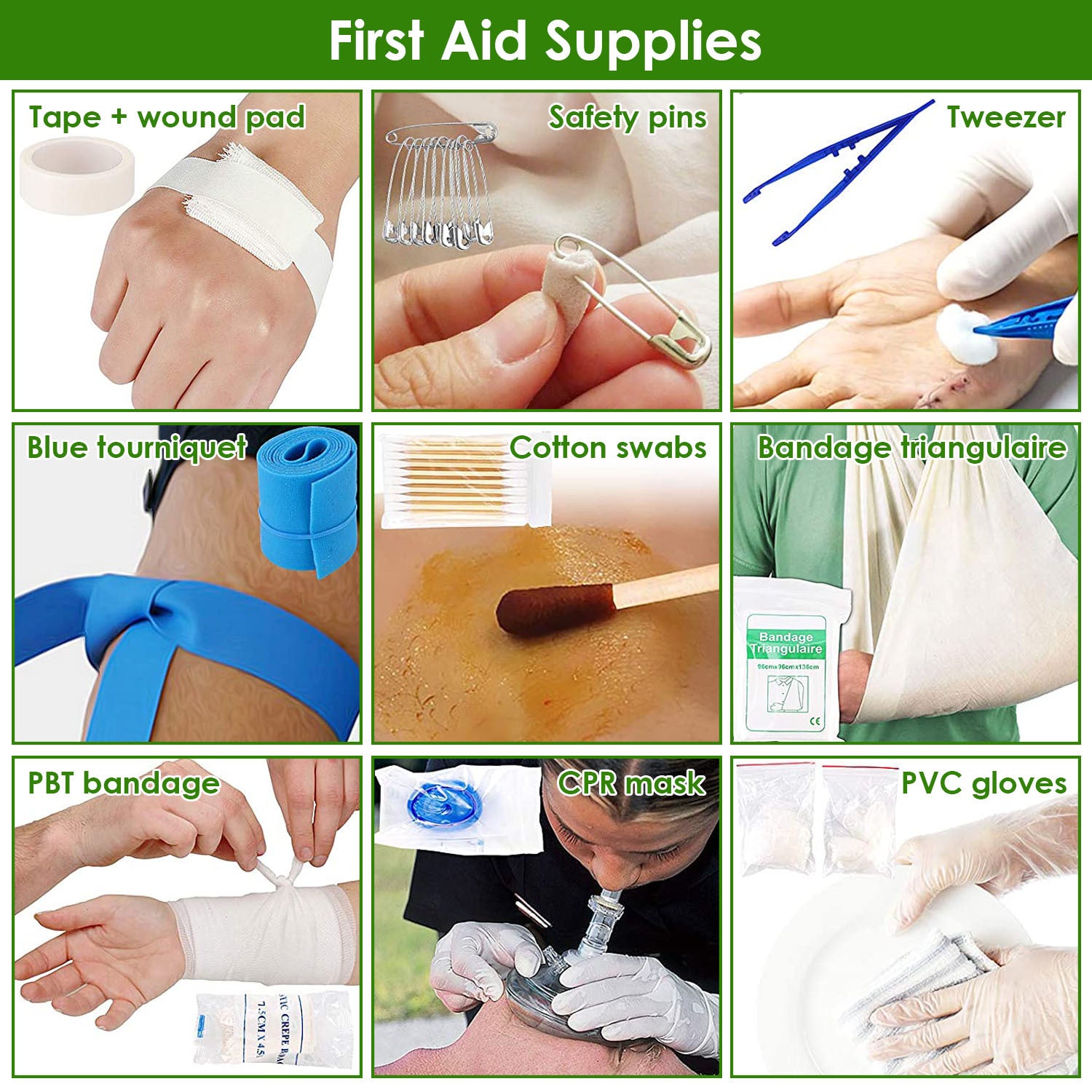 47 Pc Emergency Survival Kit With Pouch