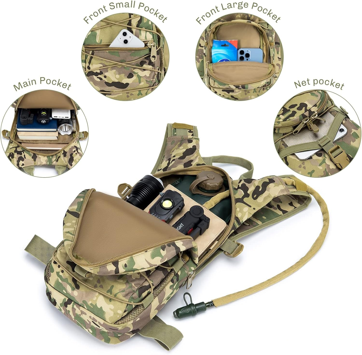 Hydration Pack With 3L Bladder