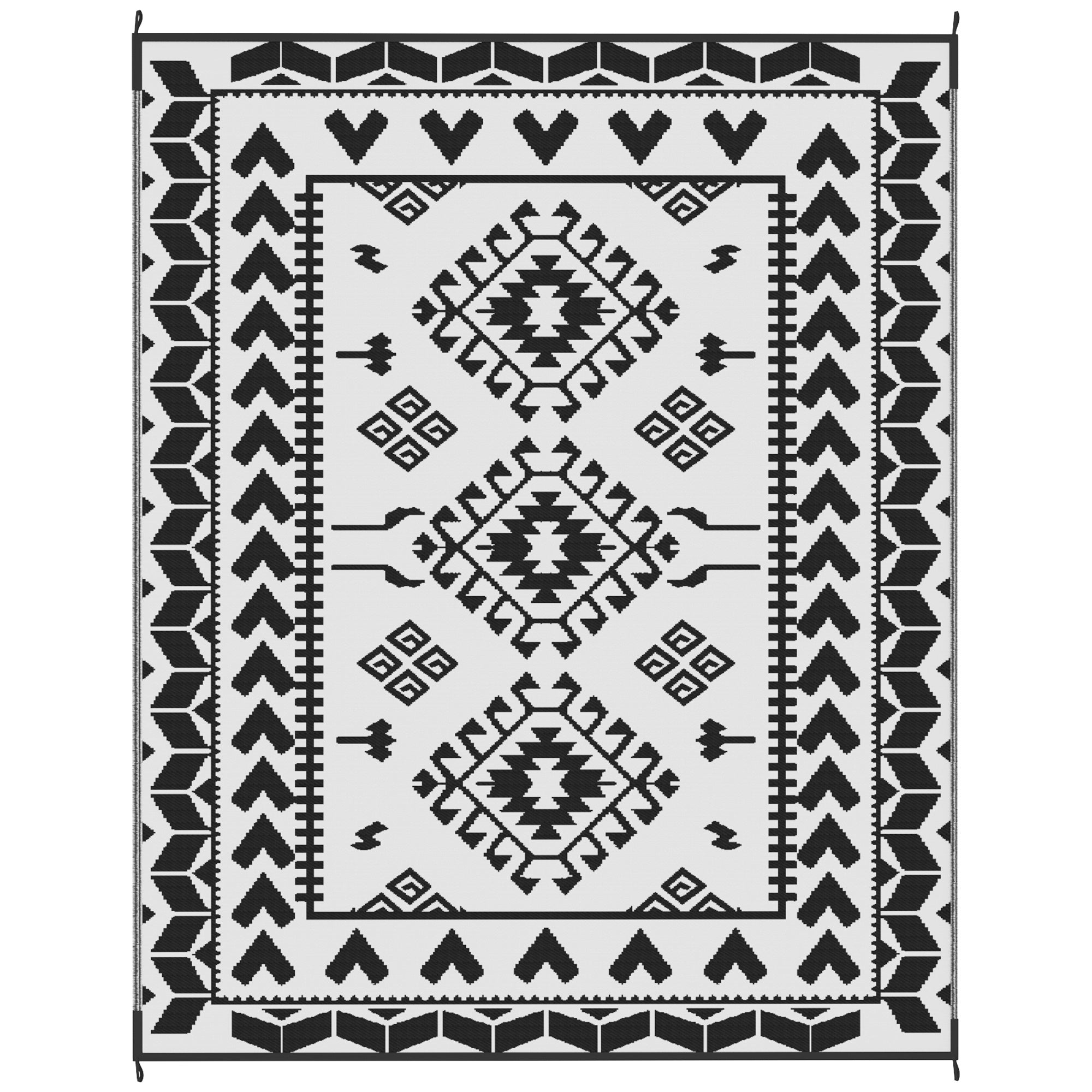 Outdoor Rug Reversible With Carry Bag