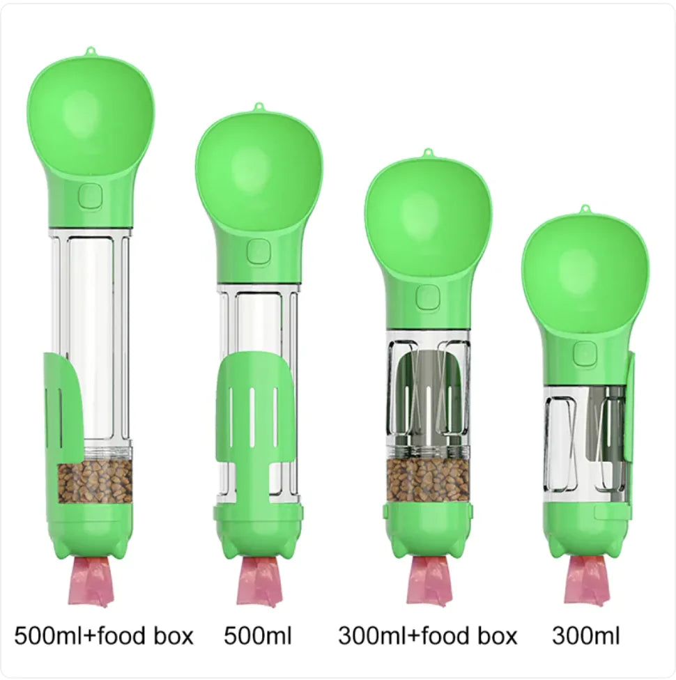 Pet Travel Bottle With Bag Dispenser