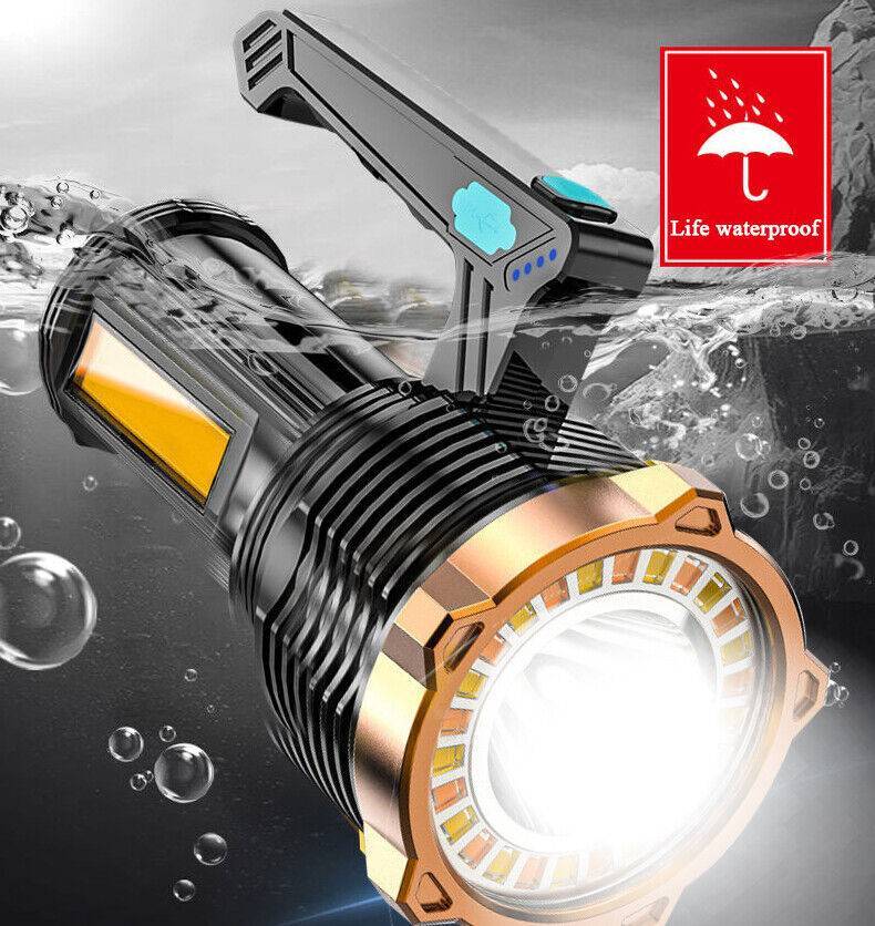 Rechargeable LED Flashlight 8 Modes Ultra Bright