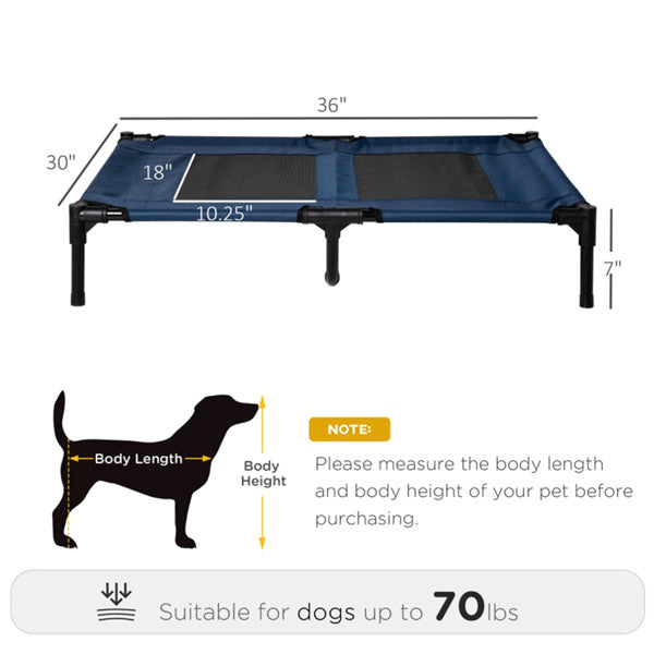 Elevated Pet Bed With Breathable Mesh