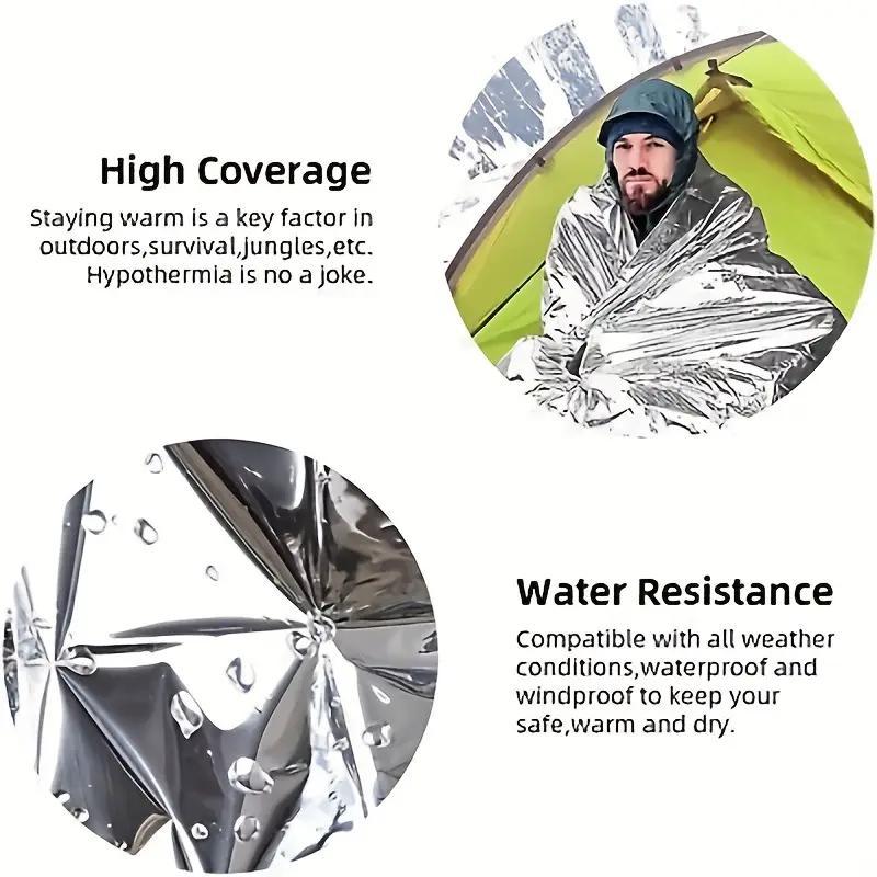 Camping Emergency Blanket 8 Pack