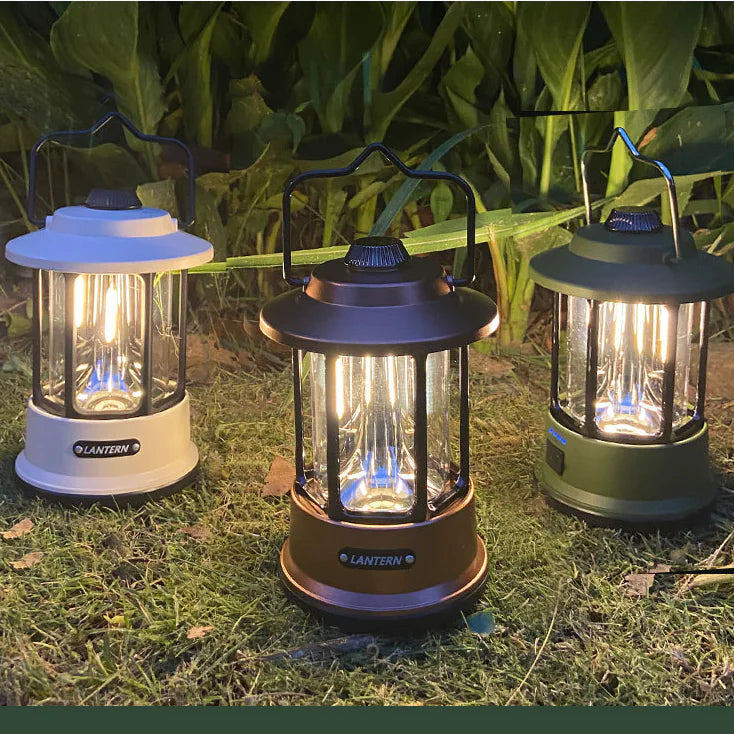 Retro Style Portable Camping Lantern
