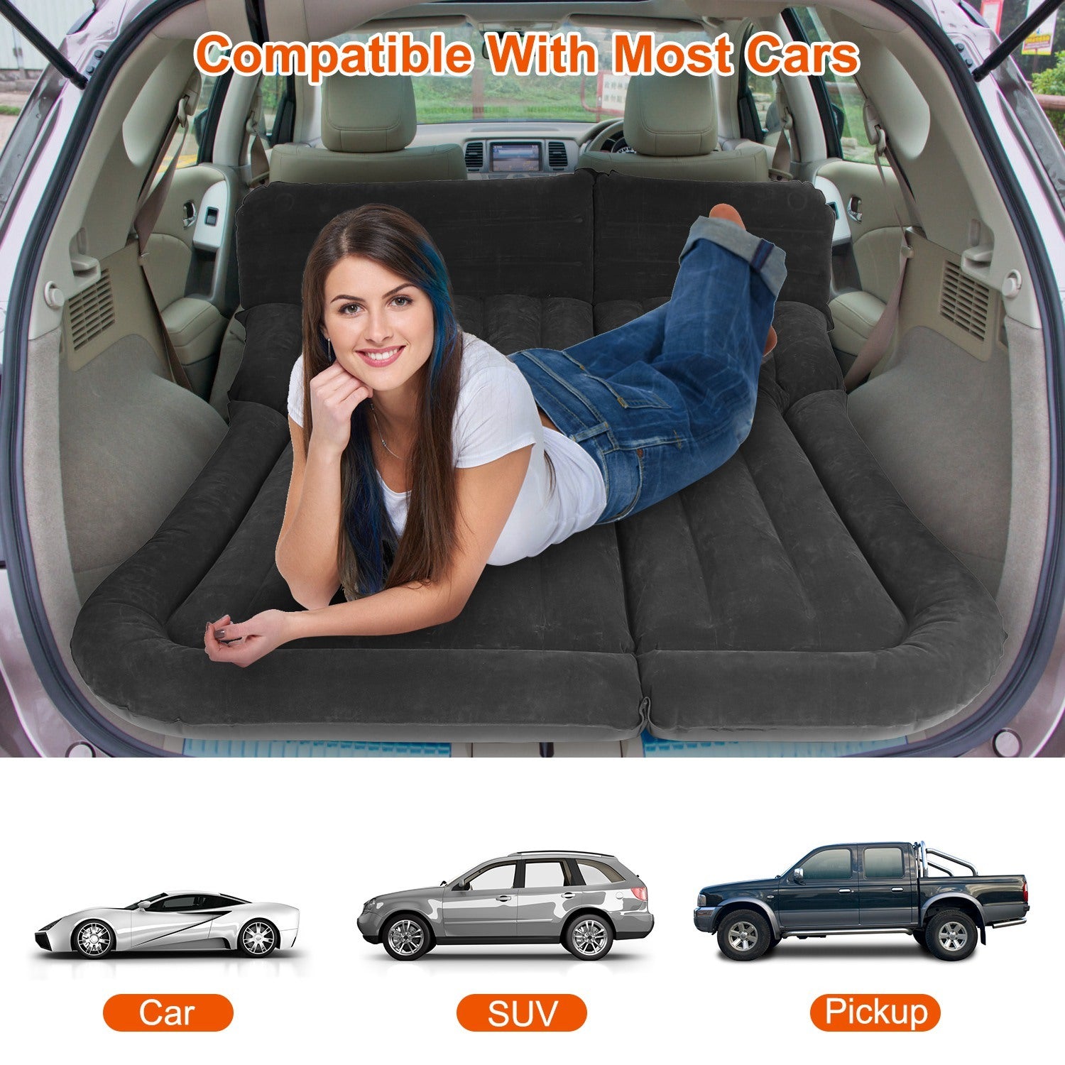SUV Air Mattress With Pump