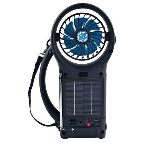 Solar Bluetooth Speaker FM Radio LED Torch