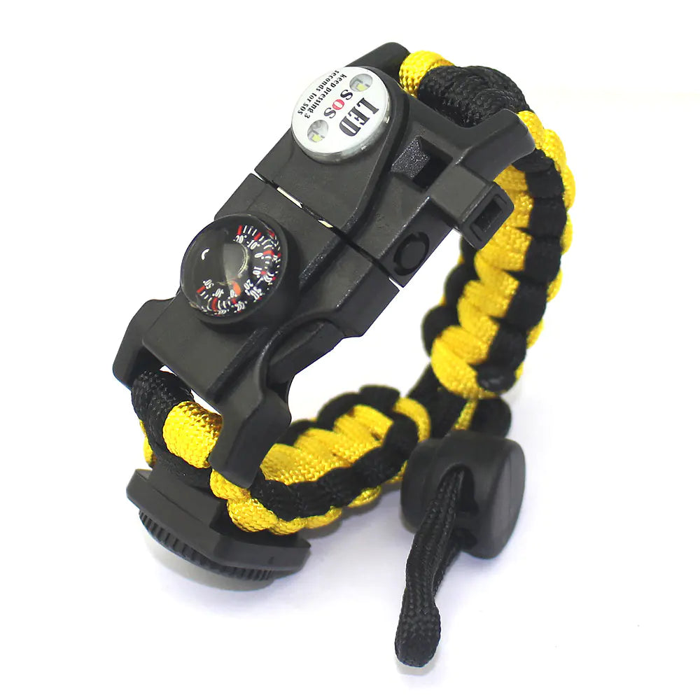 Paracord Survival Wearable With Built In Firestarter
