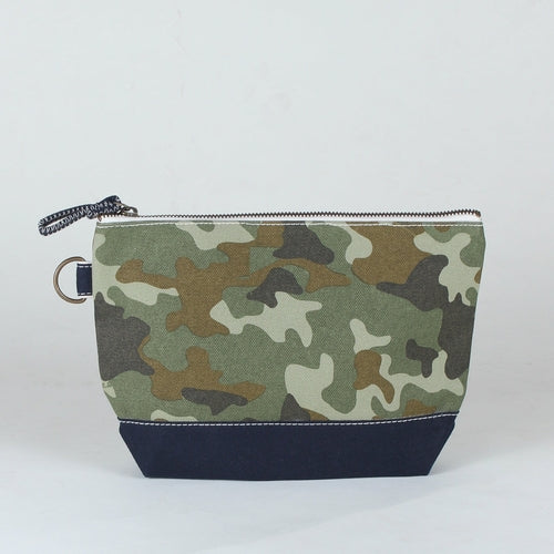 Venture Camo Zip Top Pouch Travel Ready