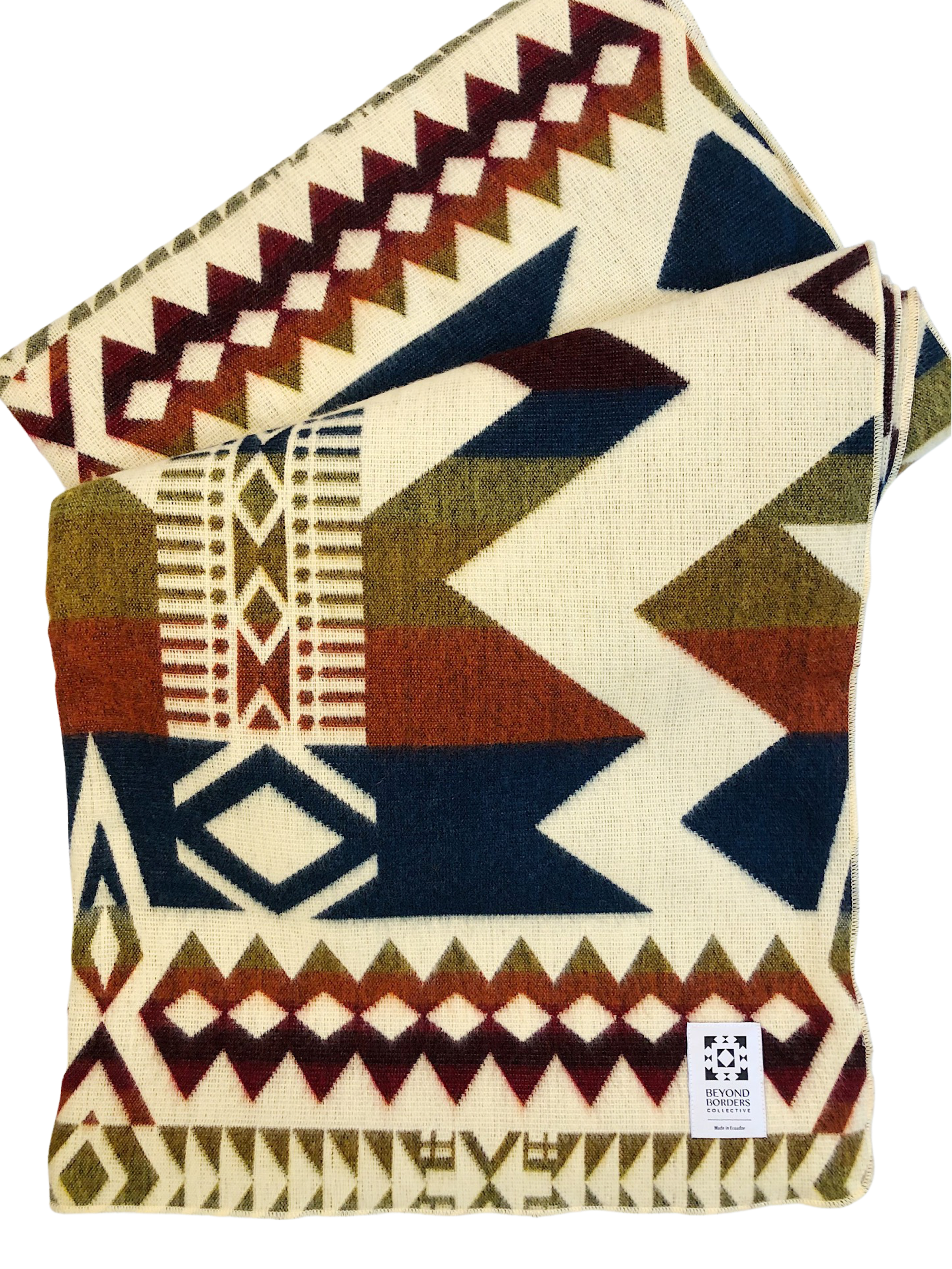 Awa Blanket Aztec Pattern For Cozy Outdoors