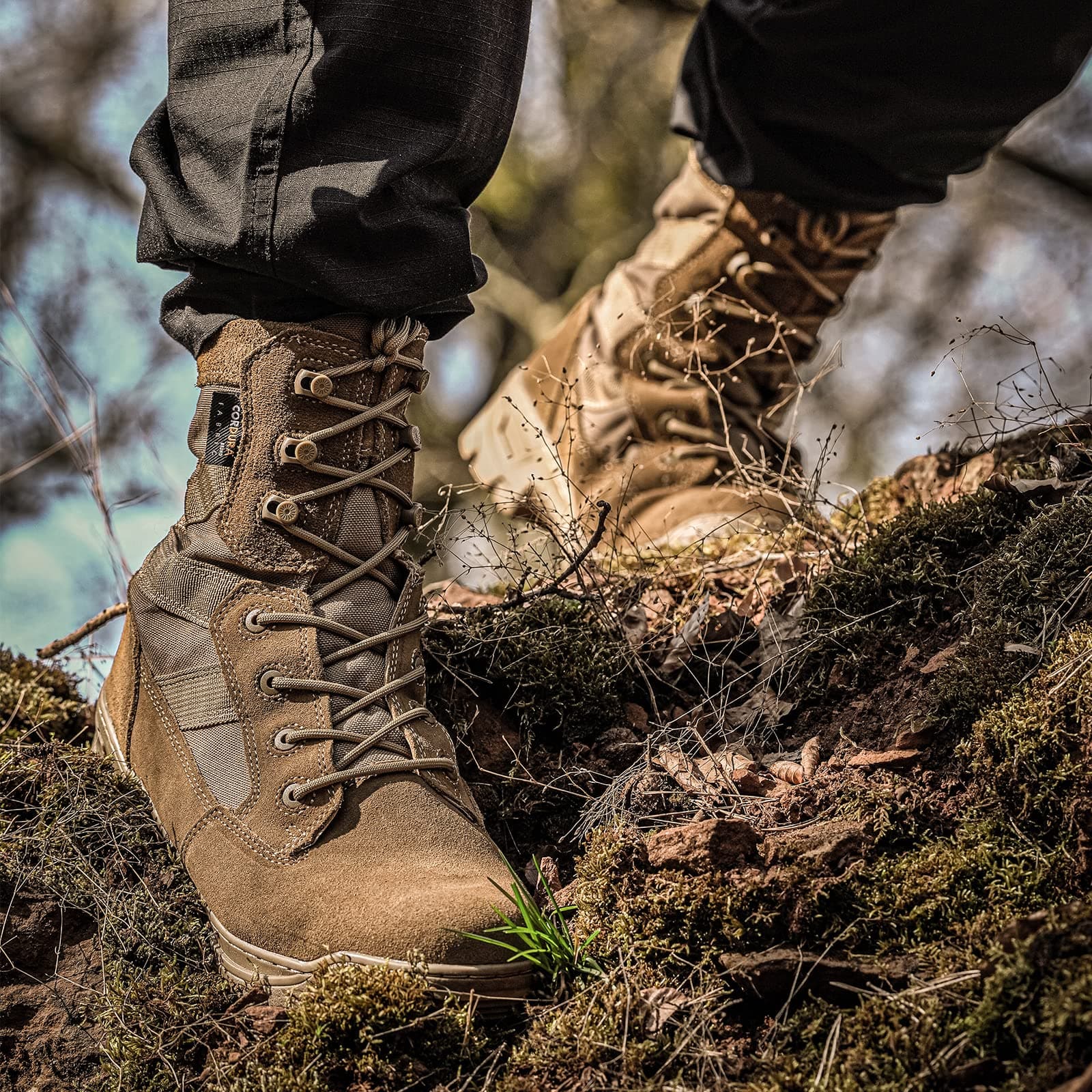 Rugged Tactical Waterproof Boots Kevlar Midsole