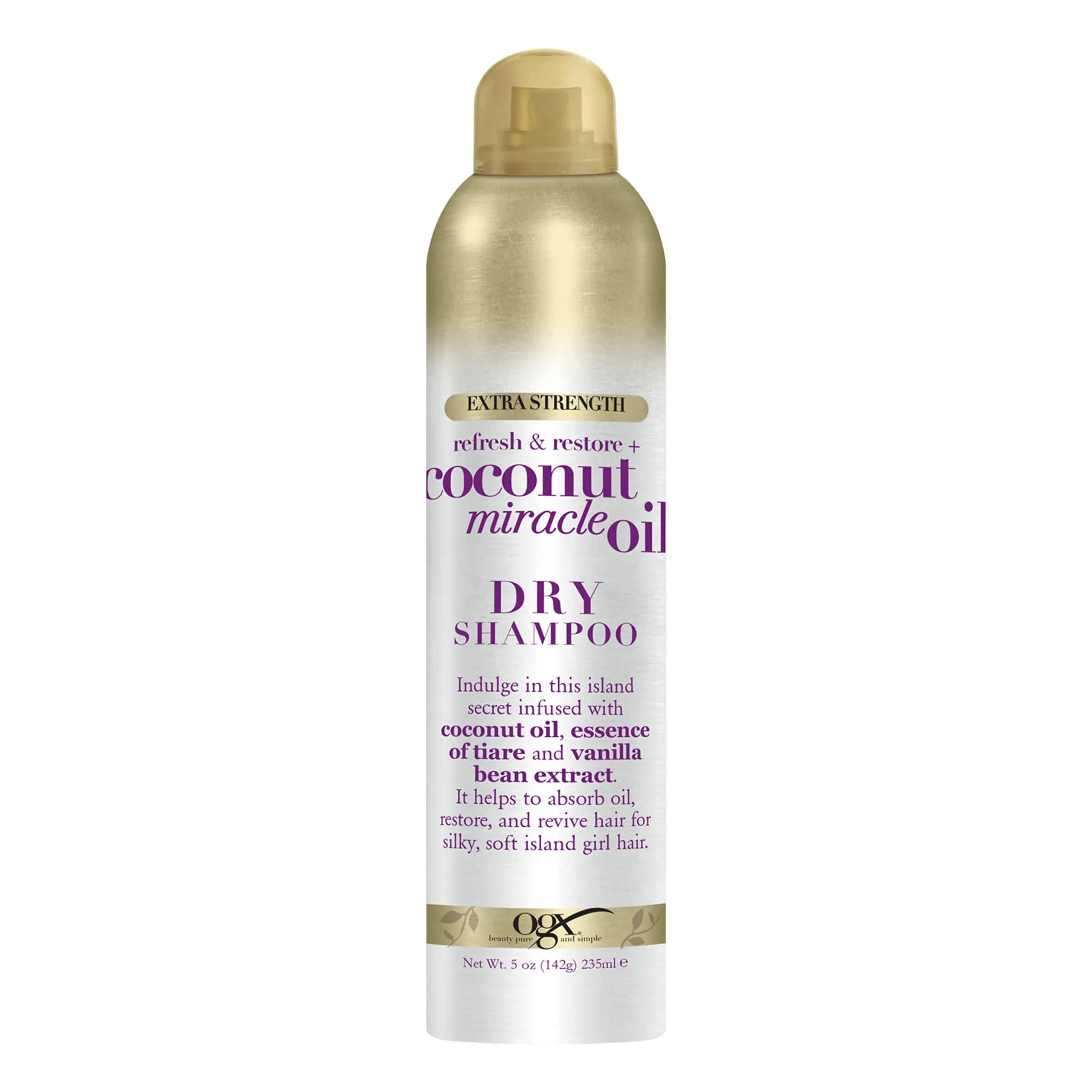 Dry Shampoo Coconut Miracle Oil