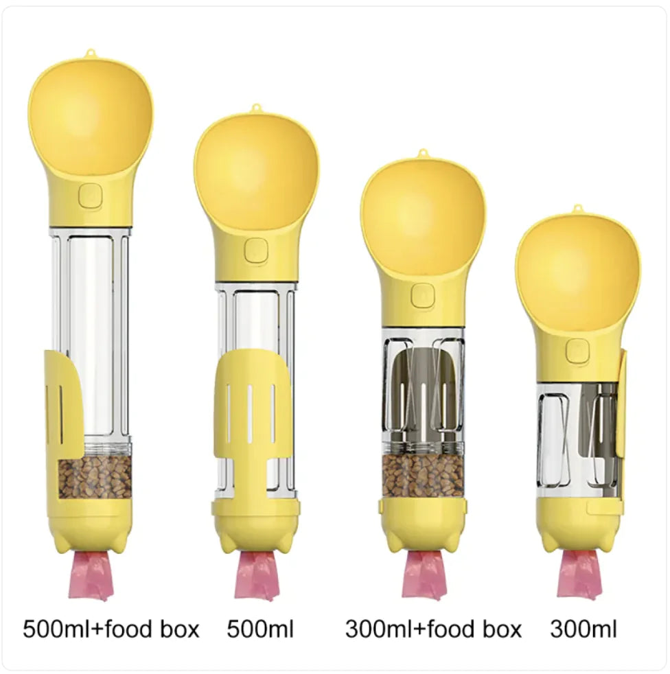 Pet Travel Bottle With Bag Dispenser