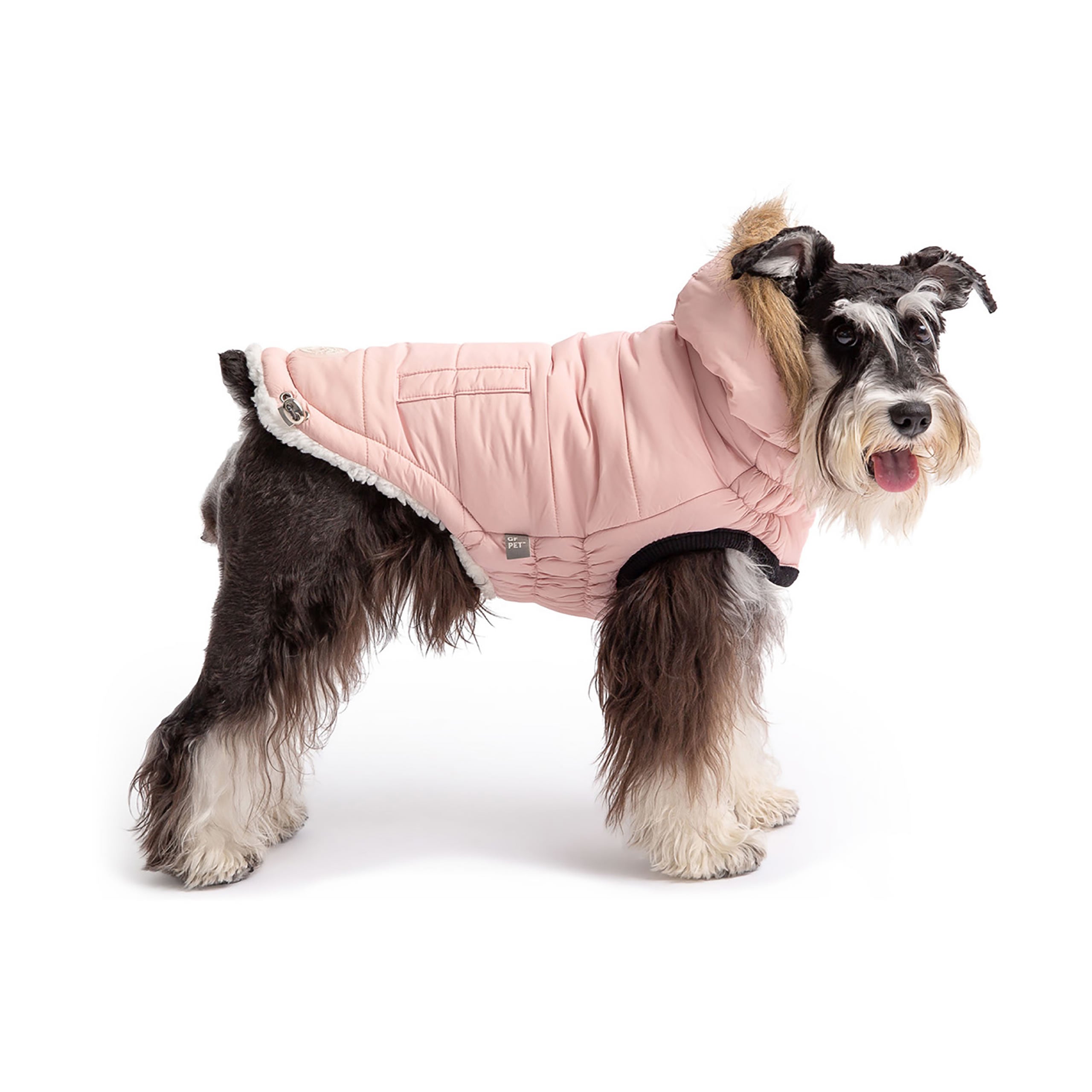 Dog Parka With Elasto Fit Keeps Pup Warm