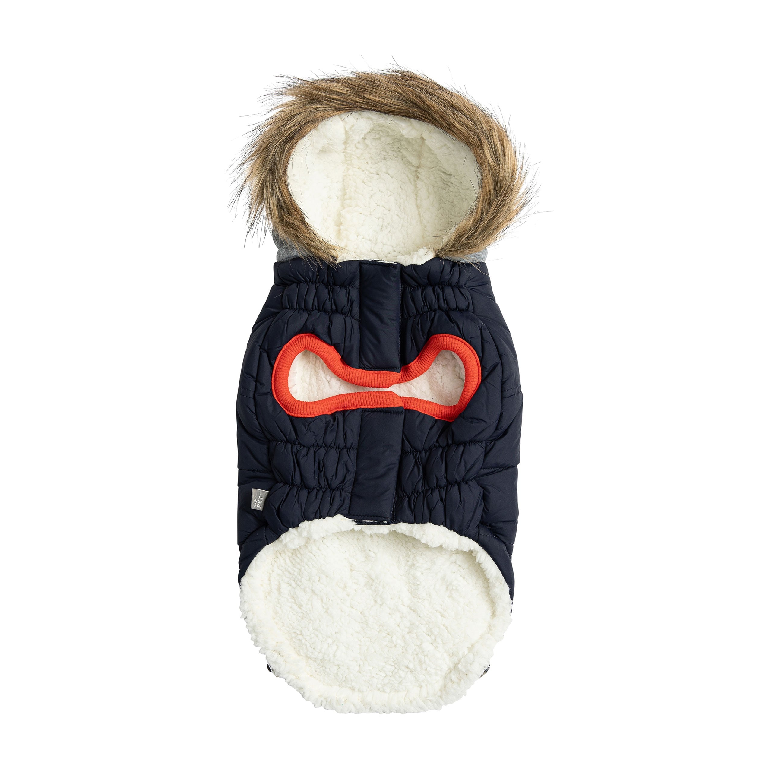 Winter Sailor Parka Vegan Fur Hood