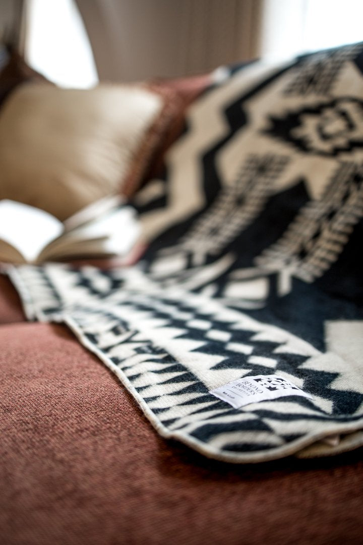 Enchanting Awa Blanket Aztec Pattern For Outdoor Comfort