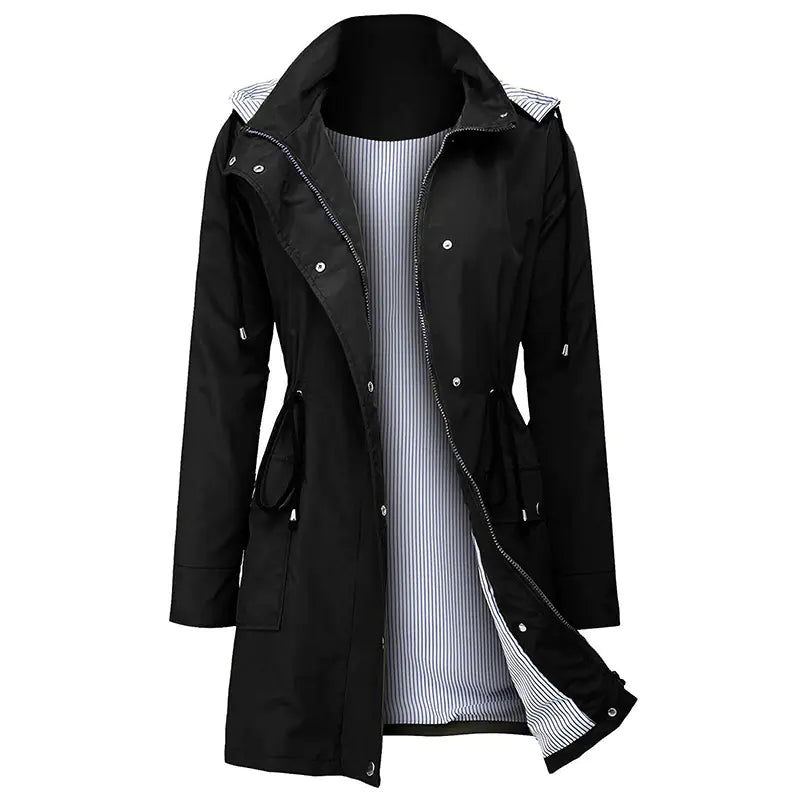 Womens Hiking Windbreaker With Hood