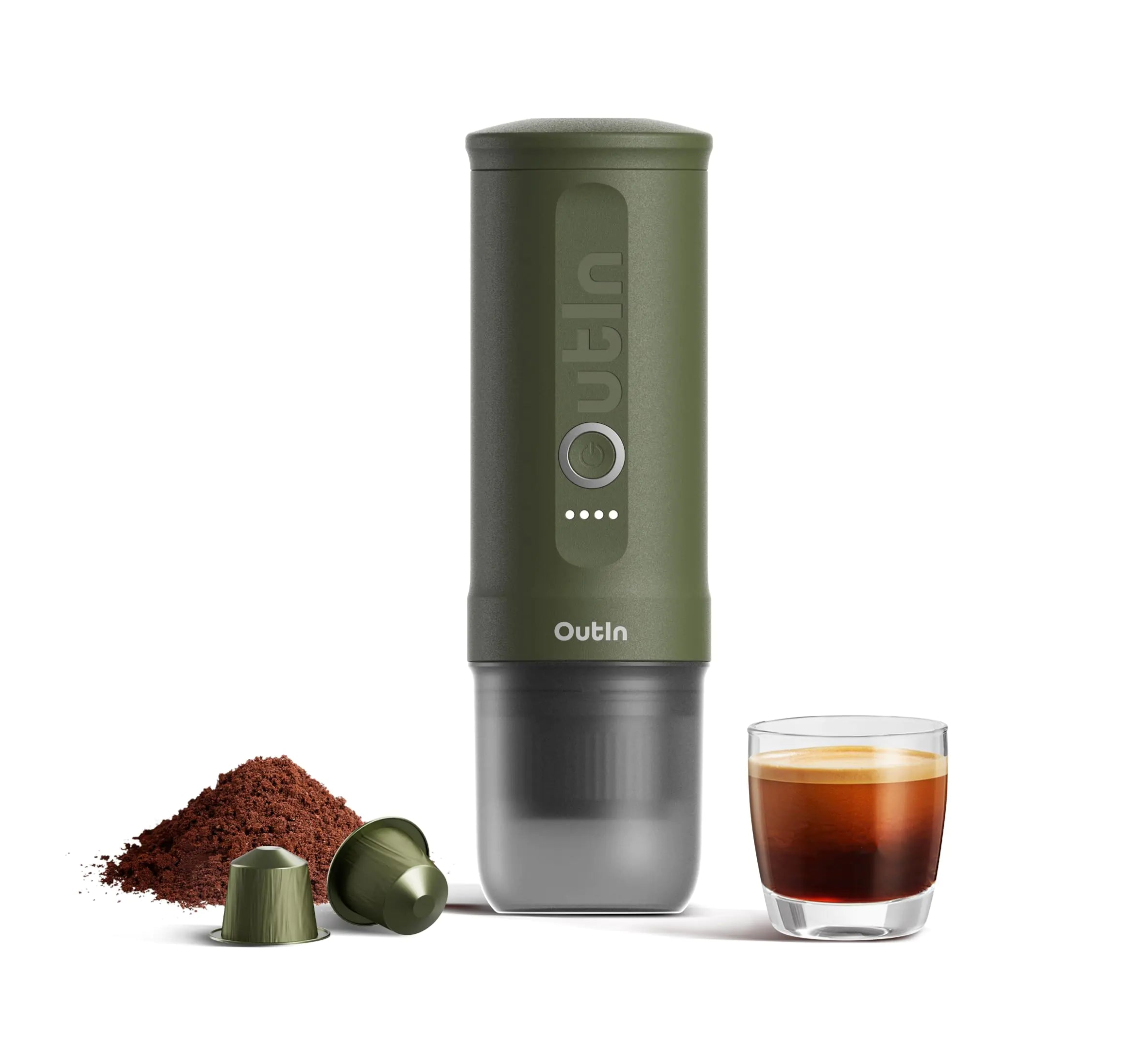 Portable Espresso Maker Self Heating Travel