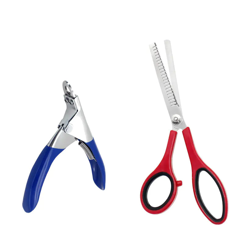 Premium Pet Grooming Travel Set With Nail Clippers