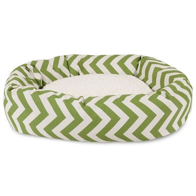 Premium Donut Pet Bed With Sherpa Cushion