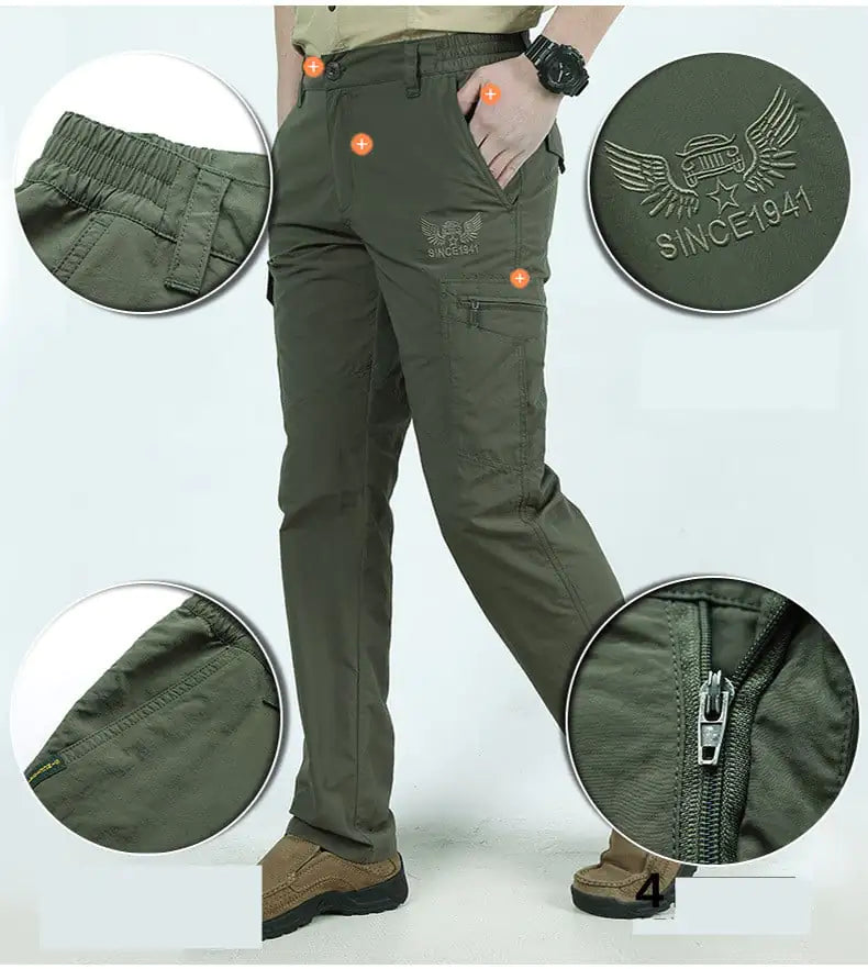 Men's Quick Drying Sweat Absorbent Hiking Pants
