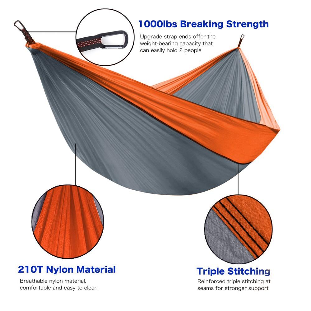 Hammock Set With Triple Stitching