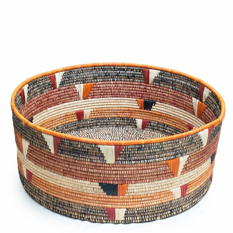 Pet Bed Basket Authentic African Craft