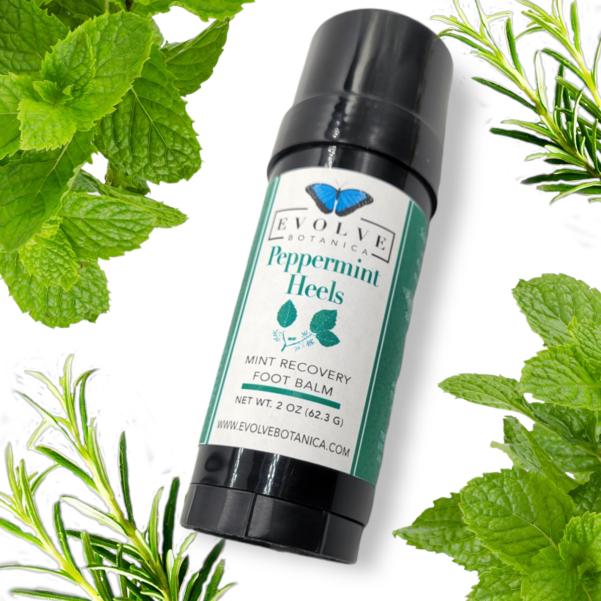 Peppermint Heels Mint Restore Foot Balm