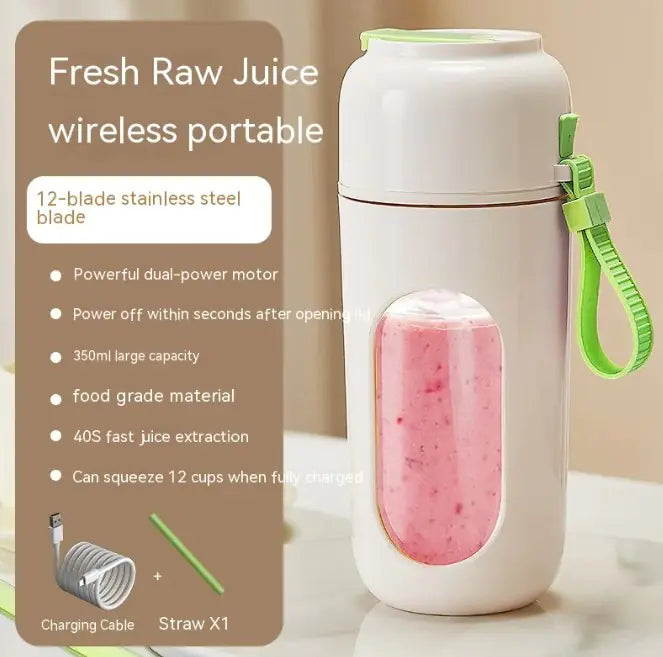 Portable Travel Juicer USB Rechargeable