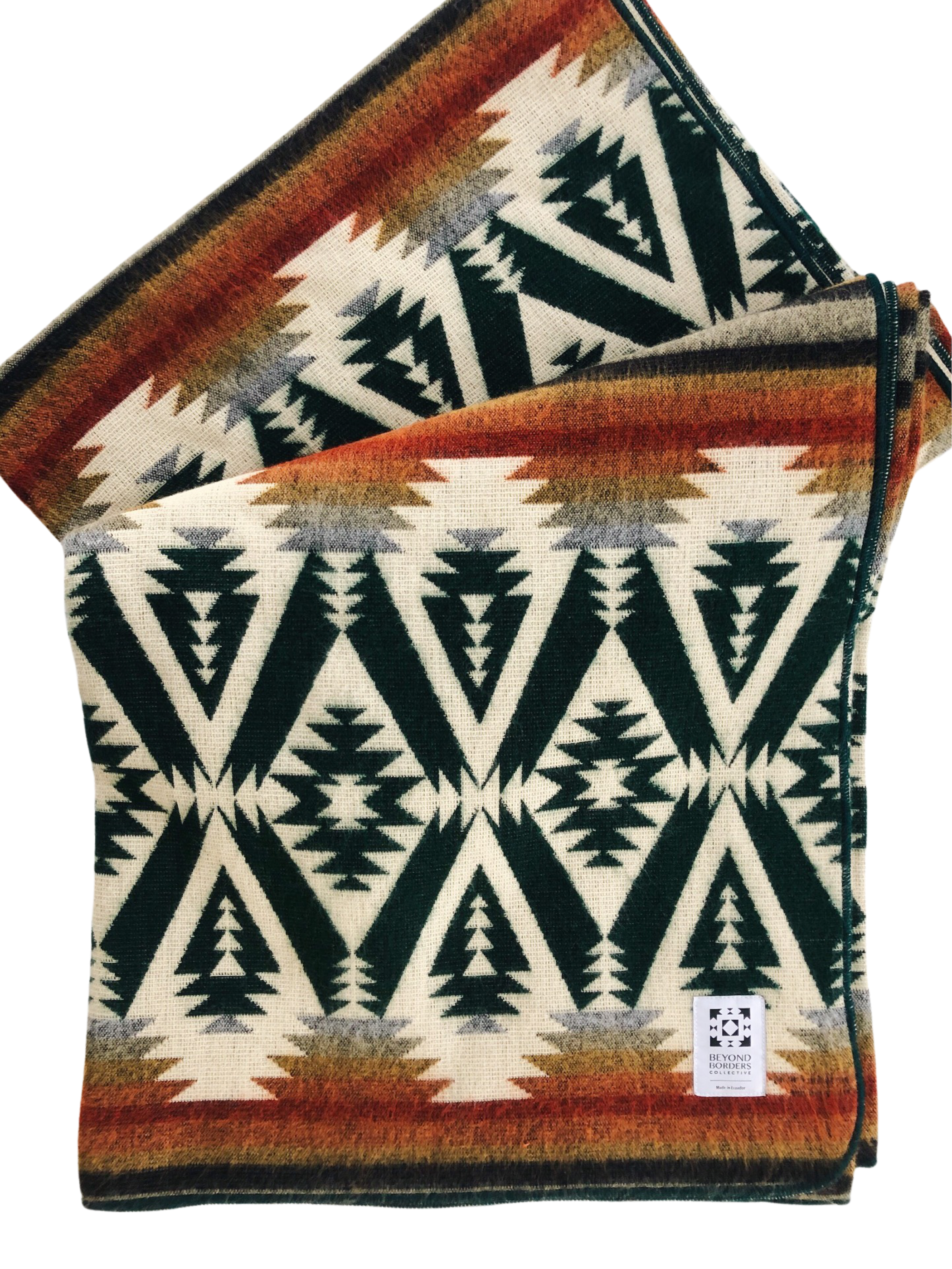 Luxurious Quichua Blanket Artisan Crafted