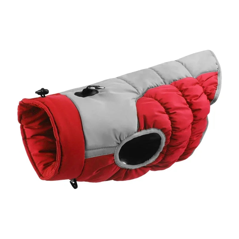 Winter Dog Coat With Reflective Strip For Large Dogs