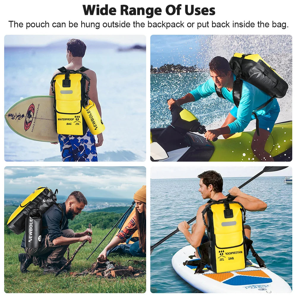 Dry Bag Backpack 25L Waterproof