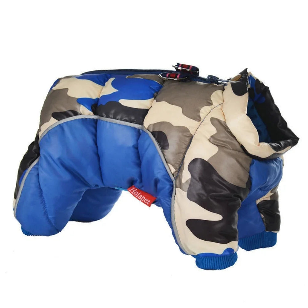Reflective Dog Puffer Coat