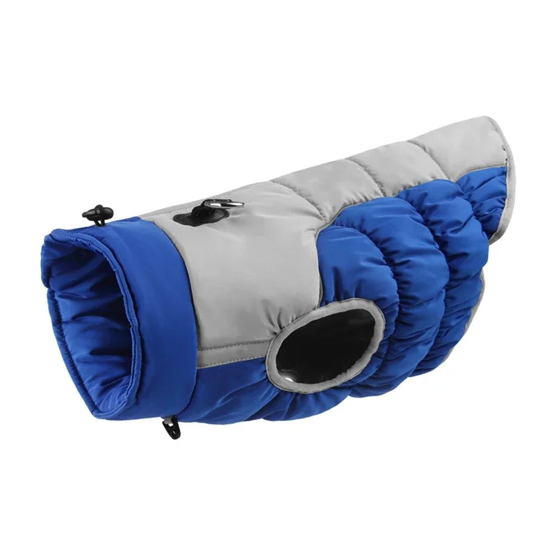 Winter Dog Coat With Reflective Strip For Large Dogs